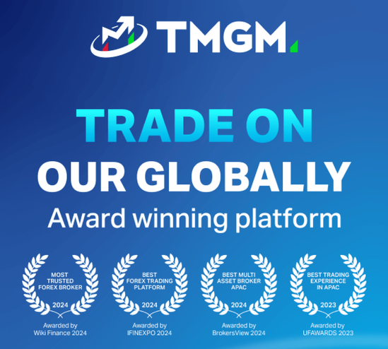 TMGM promotional material